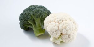broccoli and cauliflower